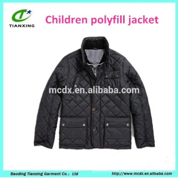 Winterjungen Polyfill gesteppte Jacke